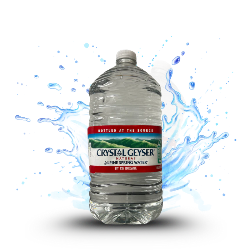 1 Gallon Crystal Geyser Water(6)